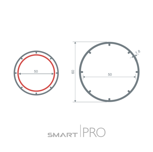 Труба круглая (60) в Талдыкоргане